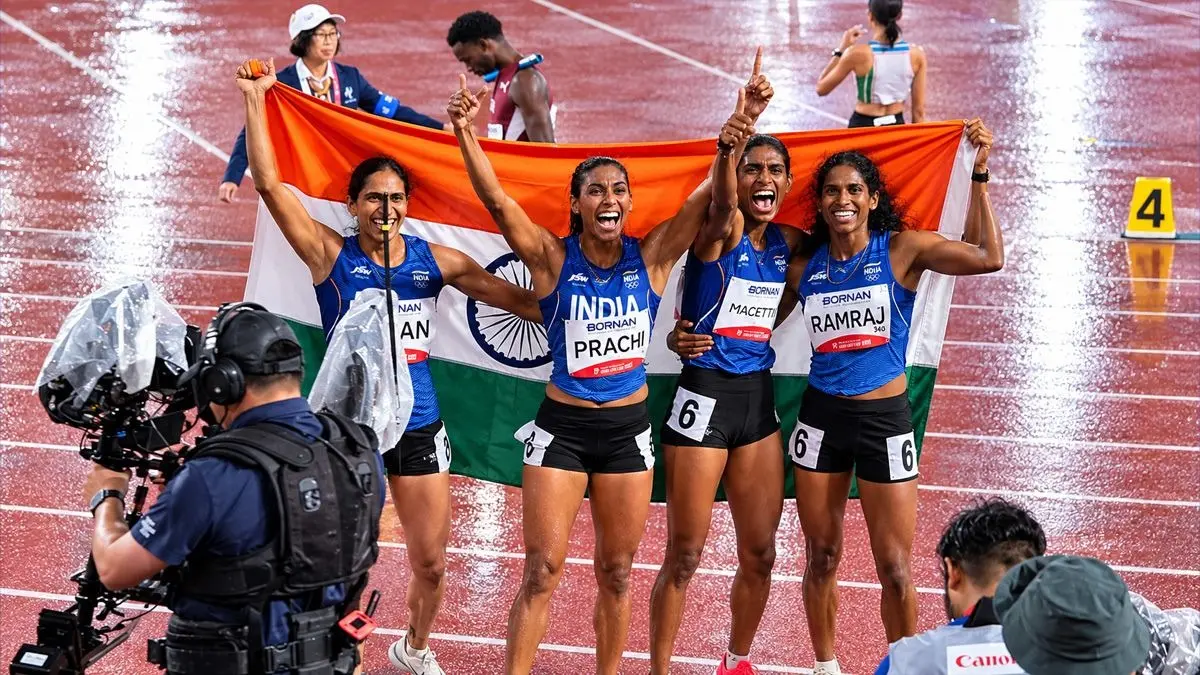 Women’s 4x400m Relay Team Clinch India’s First Athletics Gold at Asian Games 2026 Asian Games: Women’s 4x400m Relay Team Clinch India’s 1st Athletics Gold