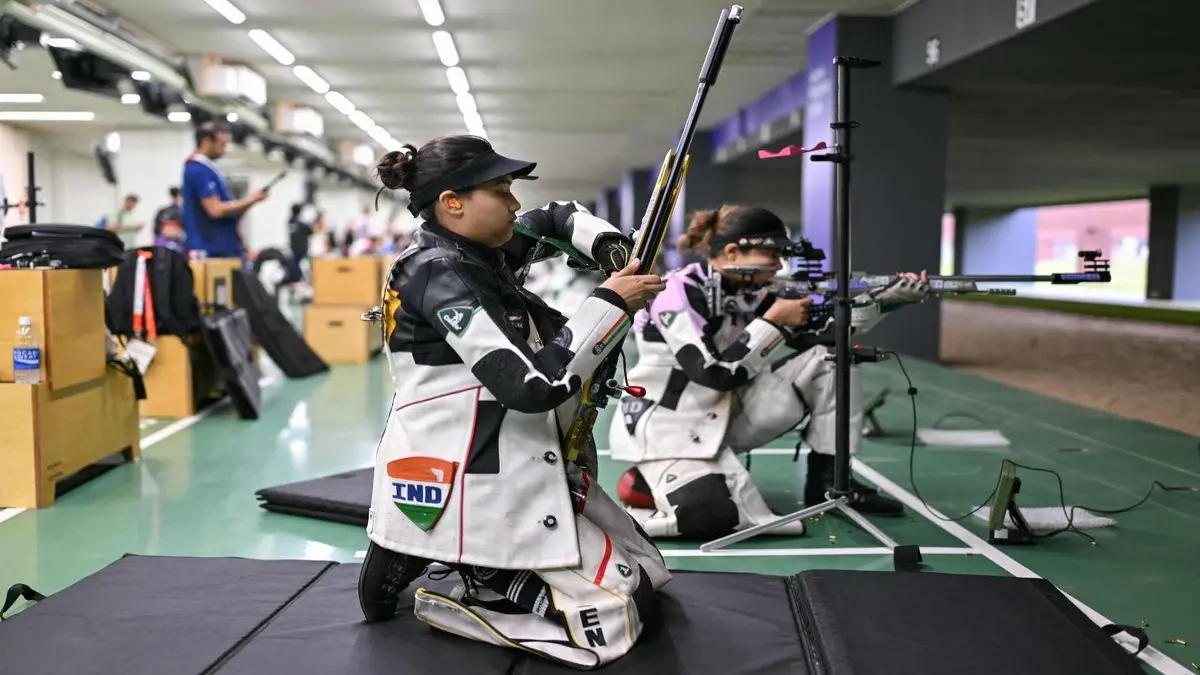 Asian Games 2026: India Win Silver in Women’s 50m Rifle 3 Position Team Event, Tilottama and Vidarsa Reach Individual Finals Asian Games 2026: India Win Silver in Women’s 50m Rifle 3 Position Team