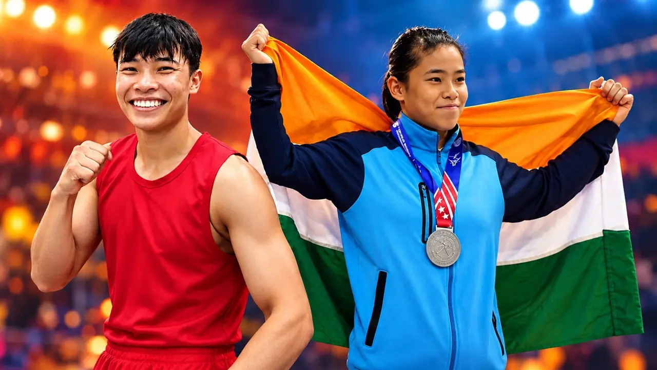 Asian Games 2026: वुशु में रोशिबिना देवी ने भारत को दिलाया सिल्वर, लगातार 3 पदक जीतने का बनाया नया रिकॉर्ड Asian Games 2026: वुशु में रोशिबिना देवी ने भारत को दिलाया सिल्वर, लगातार 3 पदक जीतने का बनाया नया रिकॉर्ड