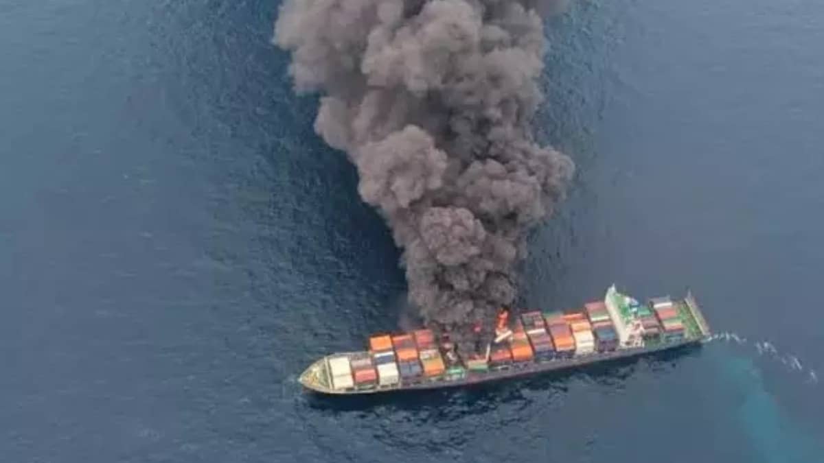 At Least 20 Dead, 5 Missing After Cargo Ship Catches Fire in China's Port: State Media
