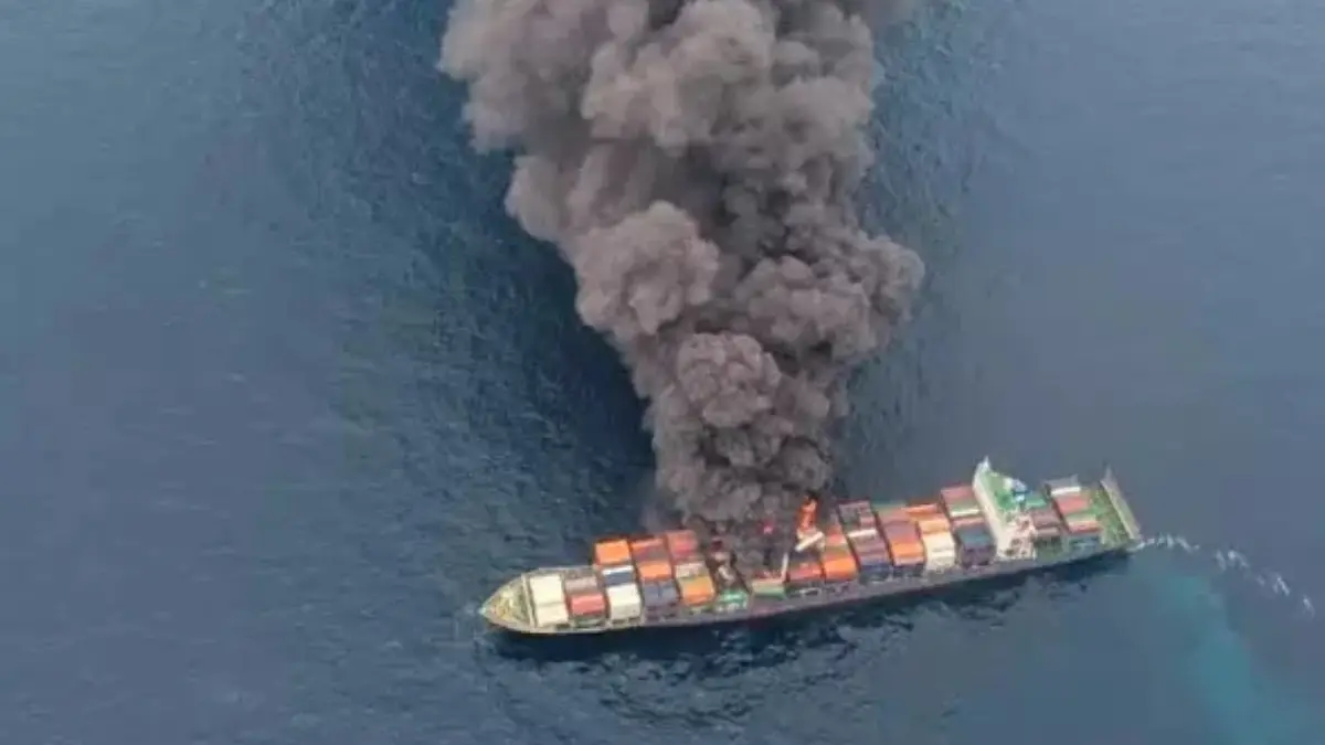 At Least 20 Dead, 5 Missing After Cargo Ship Catches Fire in China's Port: State Media At Least 20 Dead, 5 Missing After Cargo Ship Catches Fire in China's Port: State Media