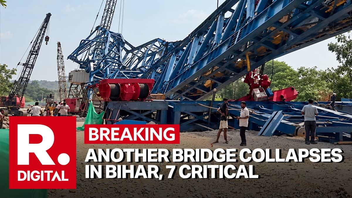 At Least 6 Injured as Portion of Under-Construction Bridge Collapses in Bihar's Hajipur