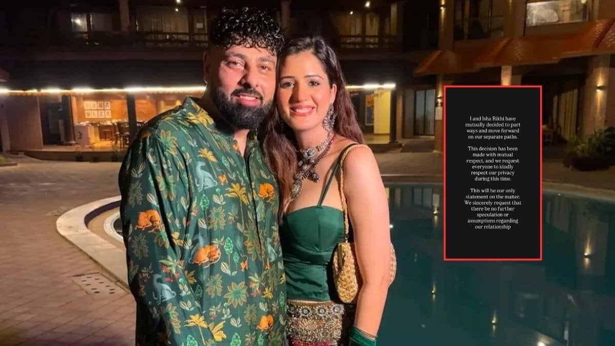 Badshah-Isha Rikhi Announce Divorce 5 Months After Secret Marriage