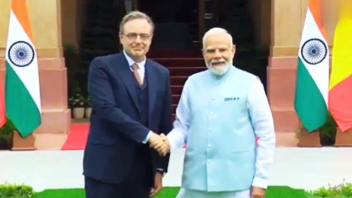 यूक्रेन-पश्चिम एशिया में हम संघर्ष की शीघ्र समाप्ति चाहते हैं और आतंक को जड़ से खत्म करना भारत-बेल्जियम की साझी प्रतिबद्धता है- PM मोदी Belgium PM Bart De Wever Meets PM Modi