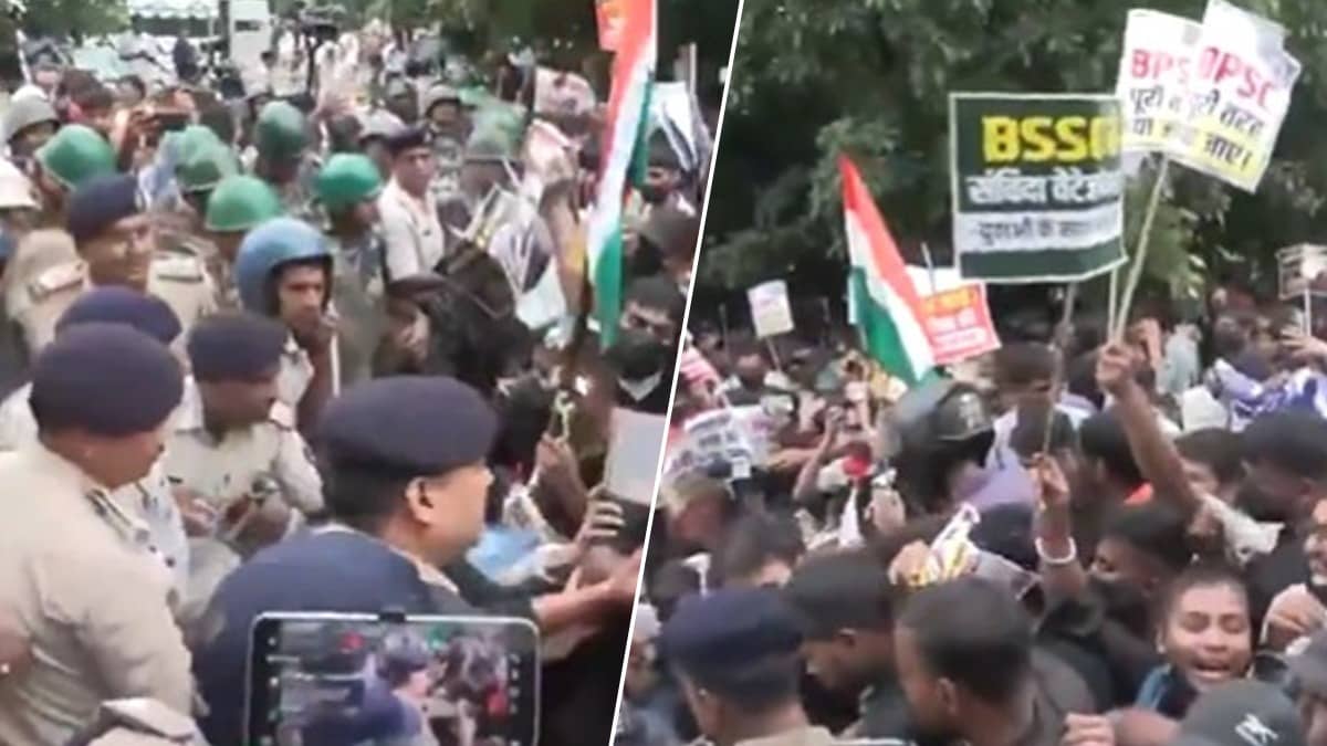 Bihar student protest