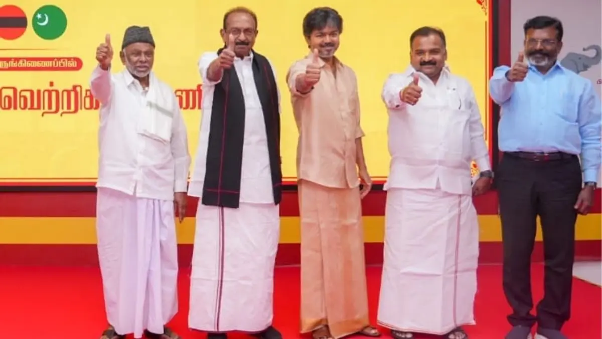 BREAKING: Vijay’s TVK-Led Alliance Gets New Name ‘Secular Social Justice Victory Alliance’ BREAKING: Vijay’s TVK-Led Alliance Gets New Name ‘Secular Social Justice Victory Alliance’