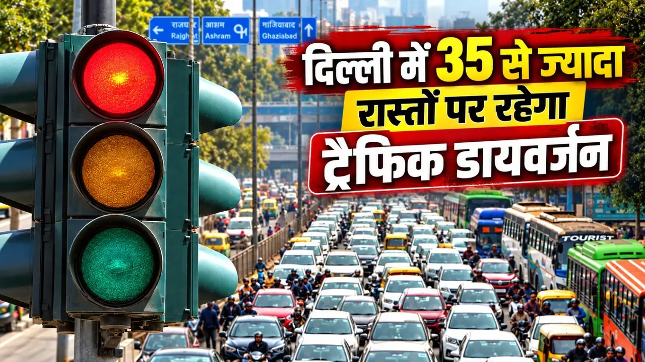 BRICS Summit 2026: दिल्ली में BRICS समिट की रिहर्सल शुरू, 35 से ज्यादा रास्तों पर रहेगा ट्रैफिक डायवर्जन; ट्रैफिक पुलिस ने जारी की एडवाइजरी BRICS Summit 2026: दिल्ली में BRICS समिट की रिहर्सल शुरू, 35 से ज्यादा रास्तों पर रहेगा ट्रैफिक डायवर्जन; ट्रैफिक पुलिस ने जारी की एडवाइजरी