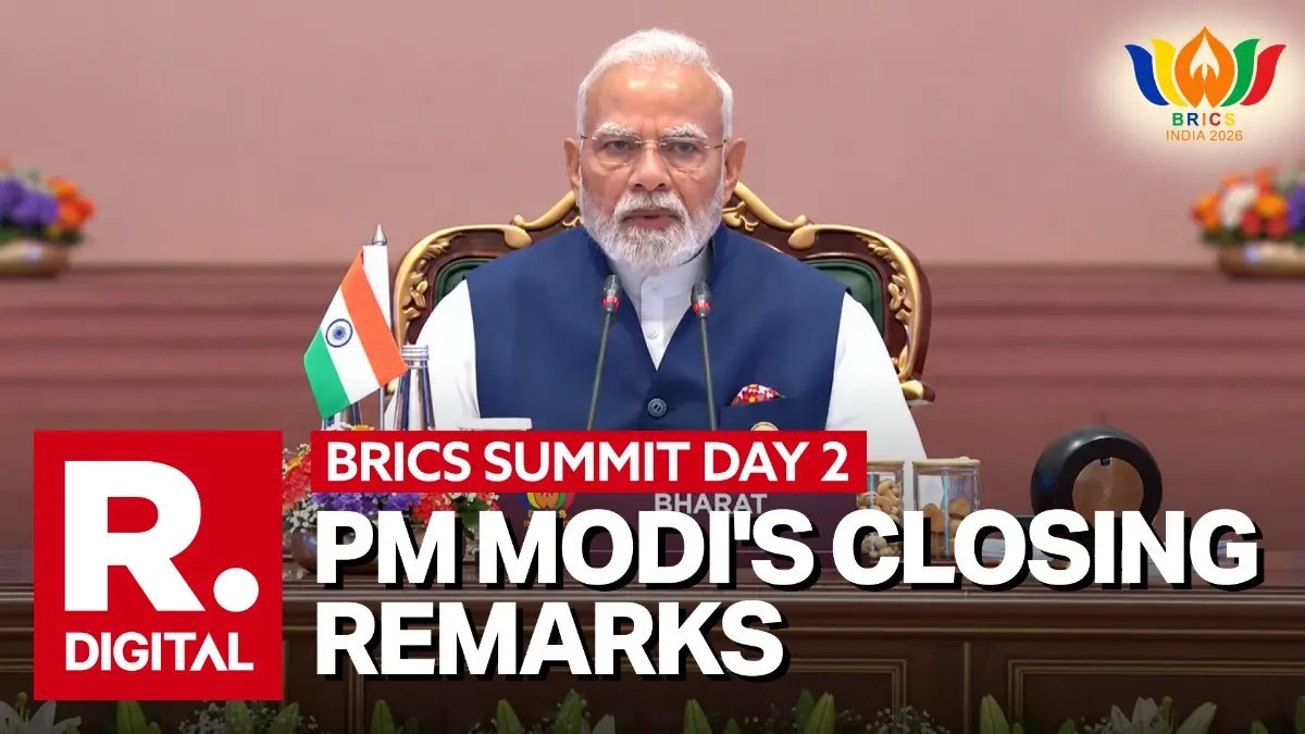 'No Crisis Remains Confined To One Region': PM Modi Warns BRICS Nations Against Tech, Mineral Weaponisation BRICS Summit Day 2: PM Modi Warns Against Tech, Mineral Weaponisation
