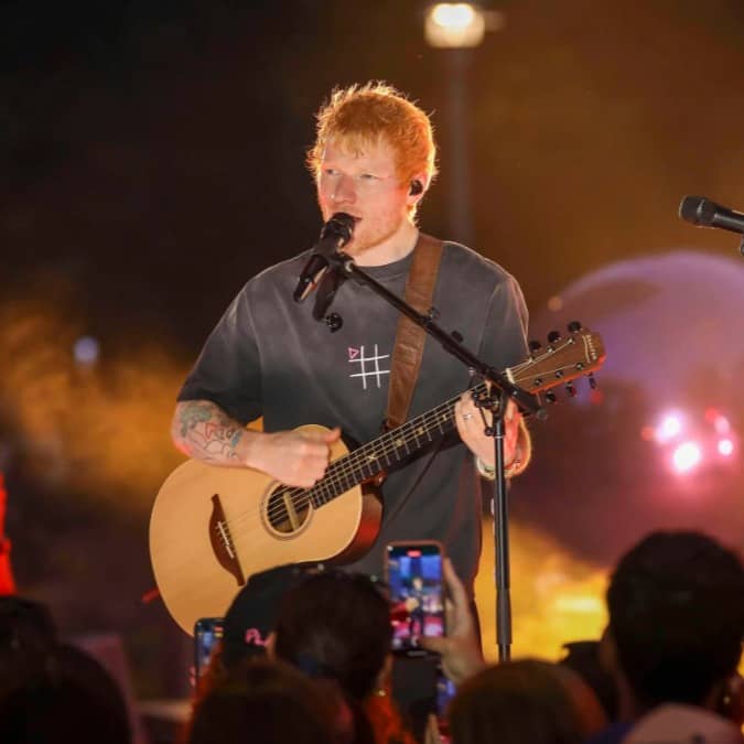 ‘Catastrophic & Unjustifiable’: Ed Sheeran on Situation in Gaza