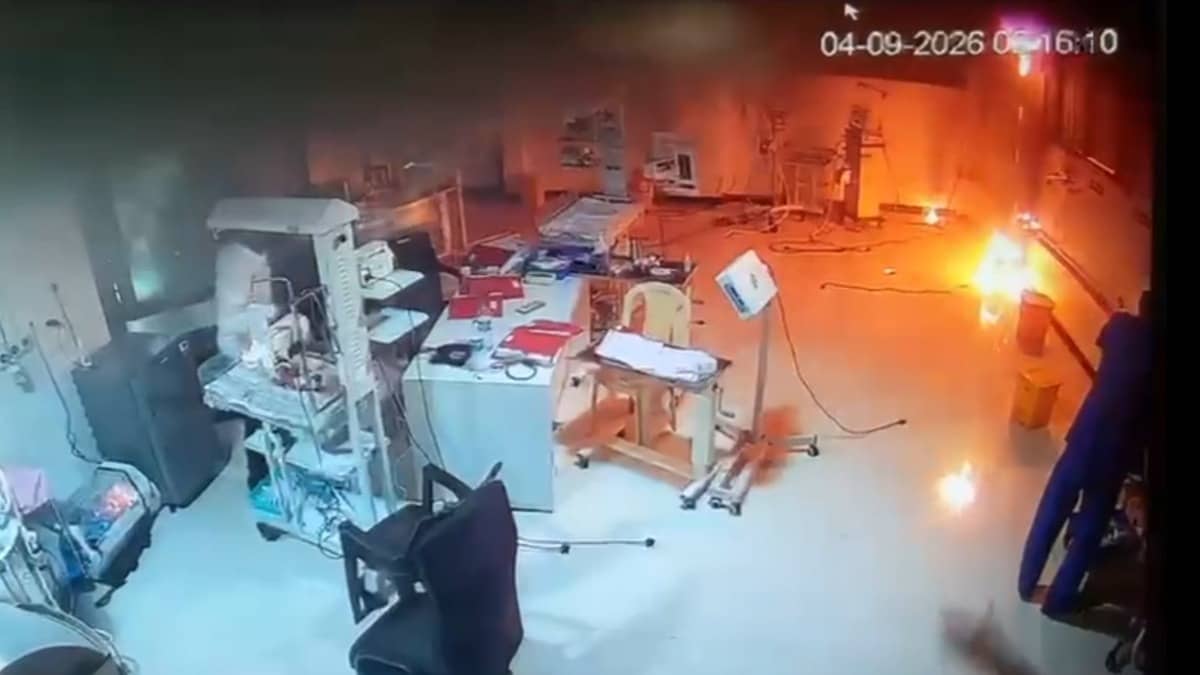 CCTV Captures Last-Minute Rescue Of 9 Newborns After Fire Breaks Out In Maharashtra’s Asian Hospital’s PICU