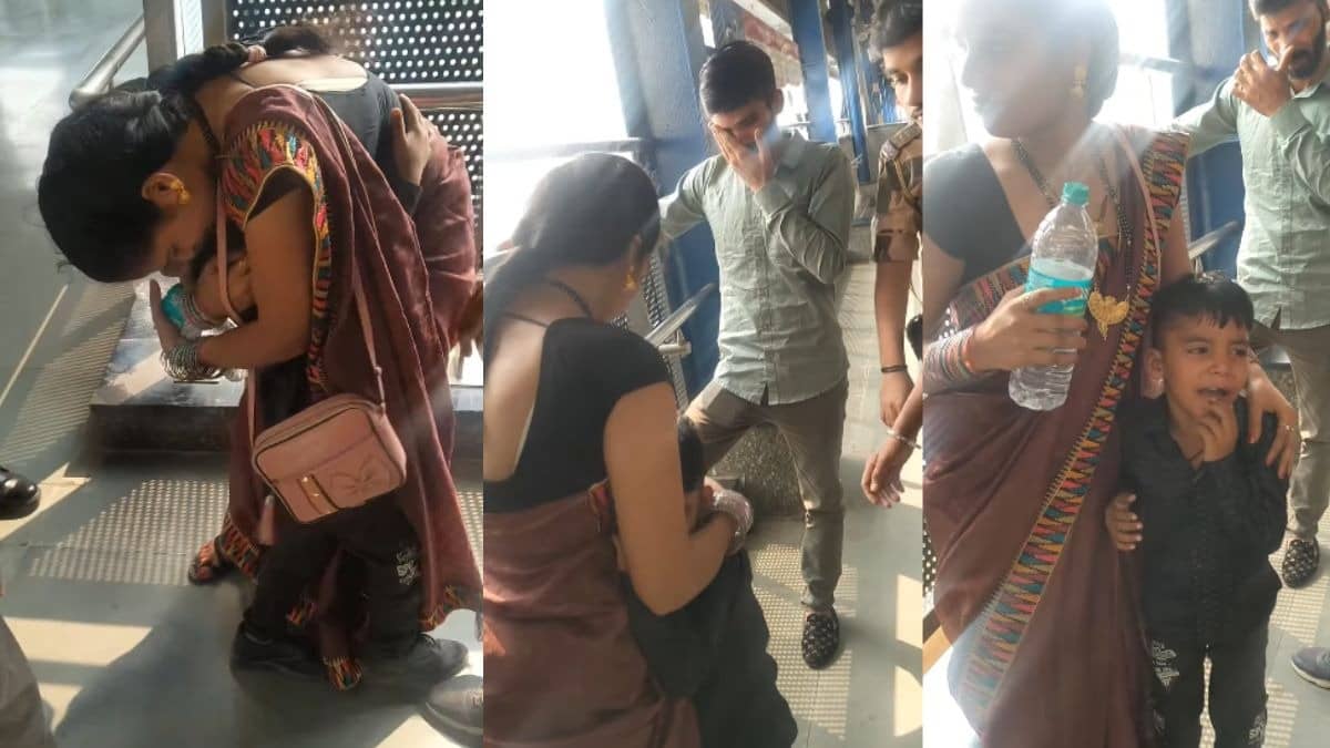 Child lost in Delhi Metro, reunites with parents