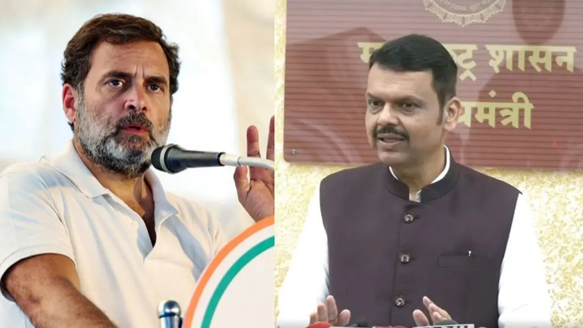 'वोट चोरी नहीं, राहुल गांधी का दिमाग चोरी हो गया है': SIR विवाद पर CM फडणवीस का LoP पर तीखा हमला CM Fadnavis hits back at Congress leader over SIR row