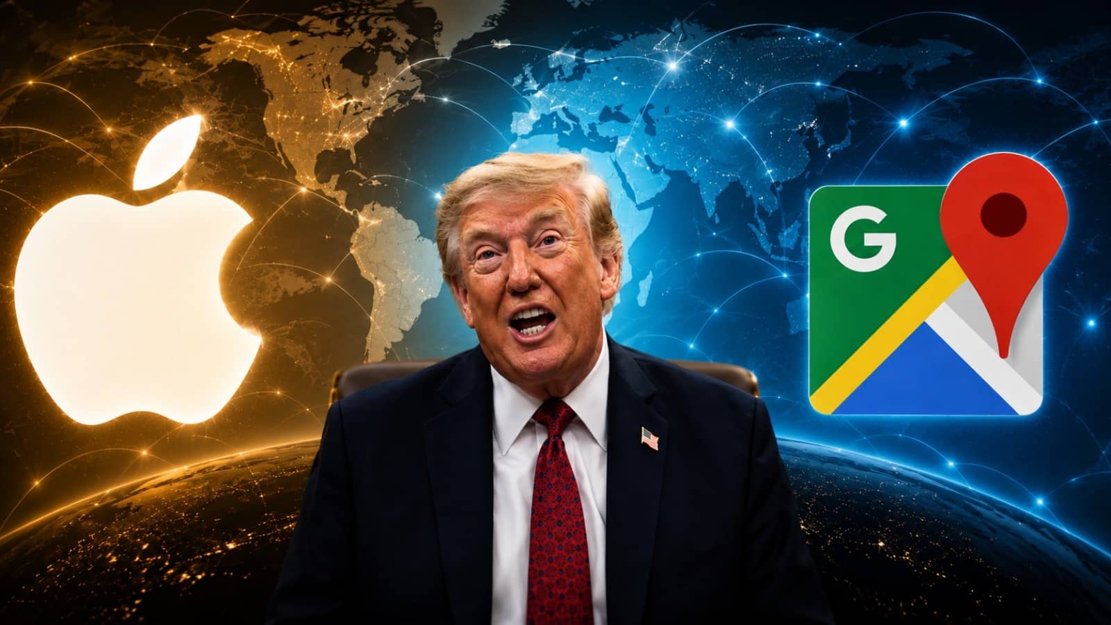 'Complete, Ratified, and Binding': Trump as Apple, Google Maps Update Name of Lake Ontario to Lake America