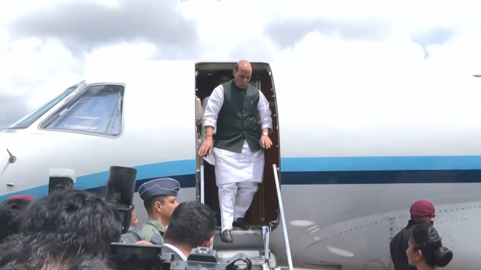 Defence Minister Rajnath Singh Arrives in Colombo for 3-Day Visit to Boost Bilateral Ties