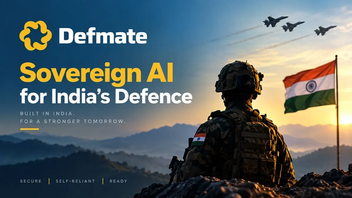 Defmate Is Building Sovereign AI For India’s Defence Defmate Is Building Sovereign AI For India’s Defence