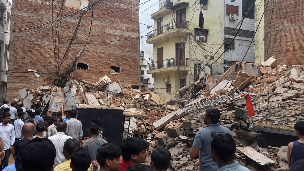 Delhi Building Collapse