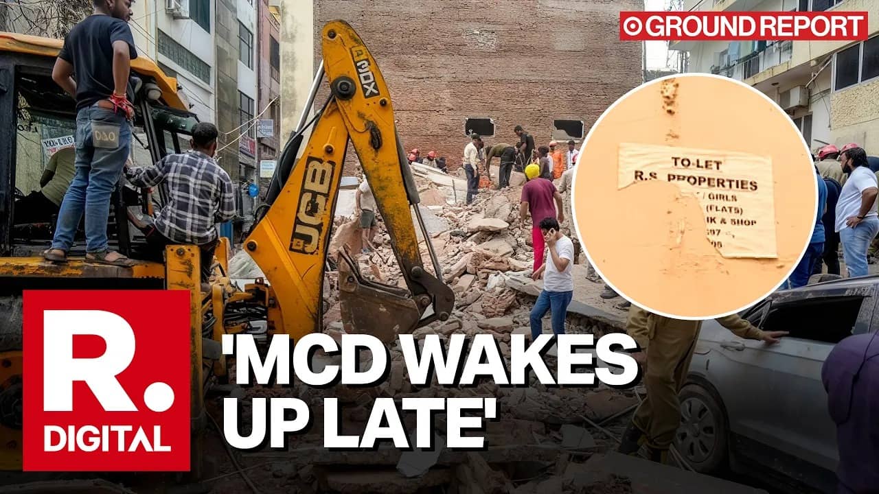 Delhi Building Collapse