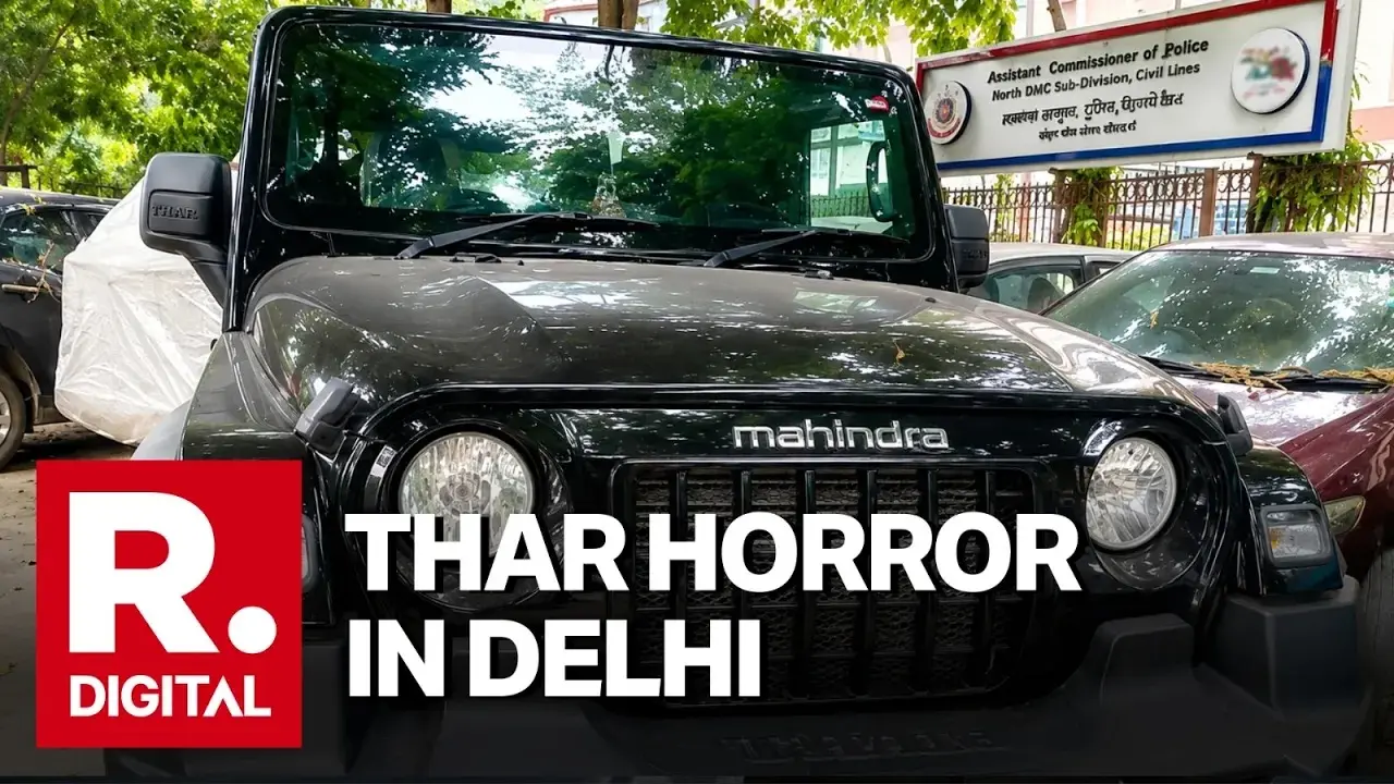 2 Killed as Thar Hits Motorcycle in Delhi Cantt; Driver Arrested Delhi Cantt Accident