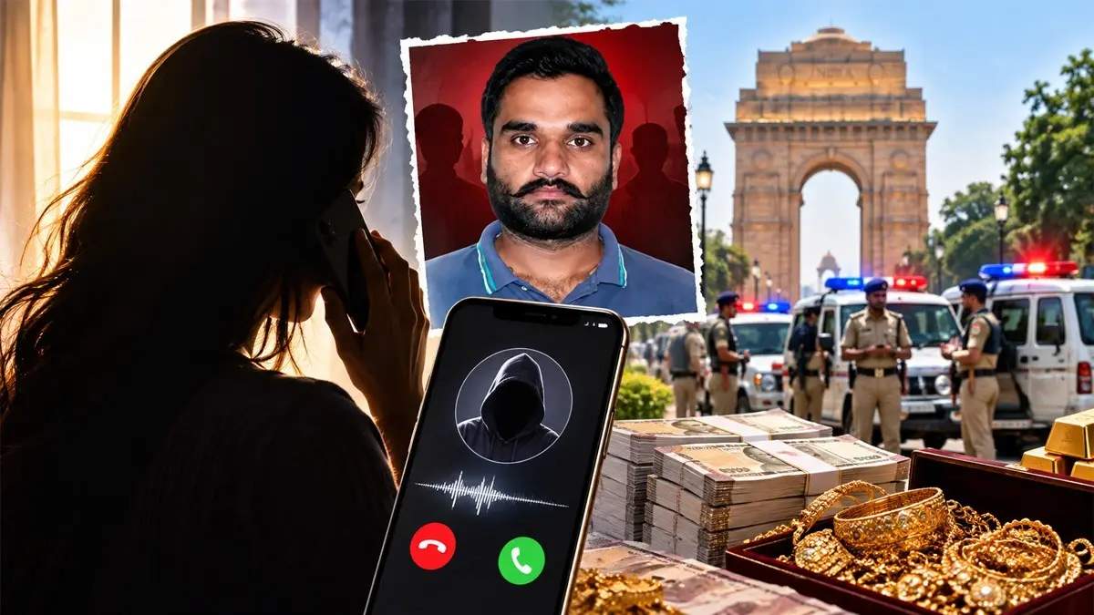 Delhi Woman Gets 200 Crore Extortion Threat in Goldy Brar's Name; Police Probe All Angles Delhi Woman Gets 200 Crore Extortion Threat in Goldy Brar's Name; Police Probe All Angles