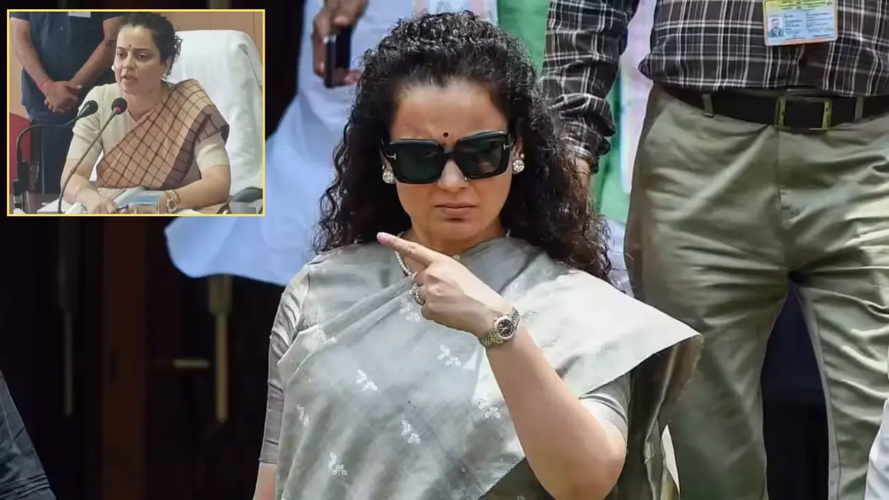 VIDEO: लोग मुझे निठल्ला कहते हैं...सांसद फंड खर्च ना होने पर कंगना रनौत ने अधिकारियों को लगाई फटकार, बोलीं- मुझसे अच्छी एक्टिंग तो आप लोग करते हो Don't give me jumlas: Kangana Ranaut raps Mandi officials over unspent MP funds video