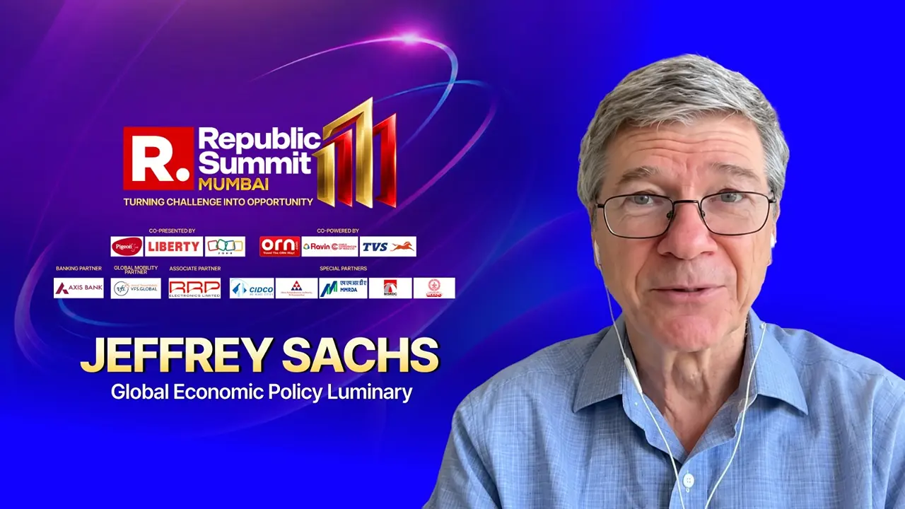 ‘Don’t Hitch Your Ride To US’: Jeffrey Sachs At Republic Summit, Says India Will Be World’s Growth Story ‘Don’t Hitch Your Ride To US’: Jeffrey Sachs At Republic Summit, Says India Will Be World’s Growth Story