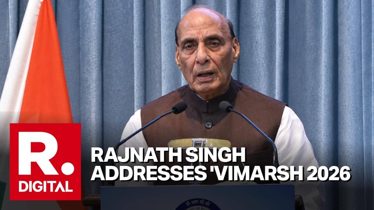 DRDO-Industry Partnership Can Make India Global Hub for Defence Manufacturing: Rajnath Singh at Vimarsh 2026