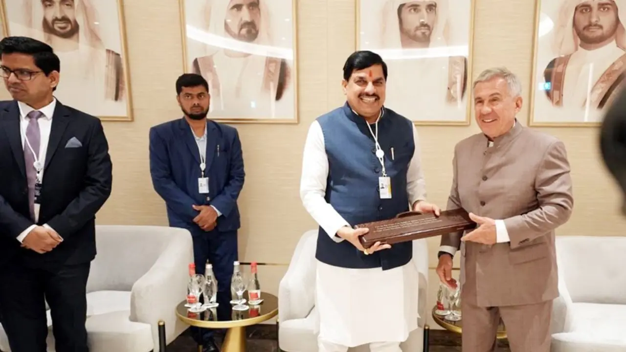 दुबई के वर्ल्ड ट्रेड सेंटर में आयोजित एआईएम कांग्रेस-2026 में मुख्यमंत्री डॉ. यादव ने की शिरकत एआईएम कांग्रेस-2026 में मुख्यमंत्री डॉ. यादव ने की शिरकत