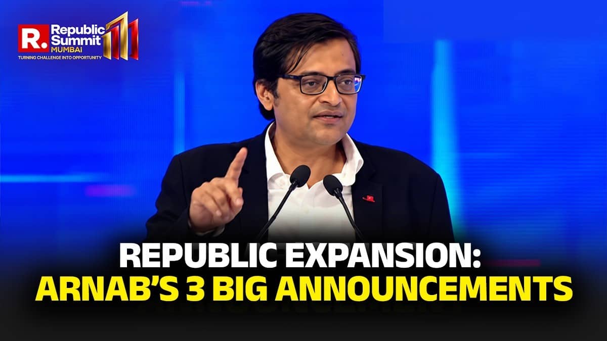 Founder And Editor-in-Chief Arnab Goswami Announces Republic Business Launch, Video-first Digital App And Expansion Into New Language Markets