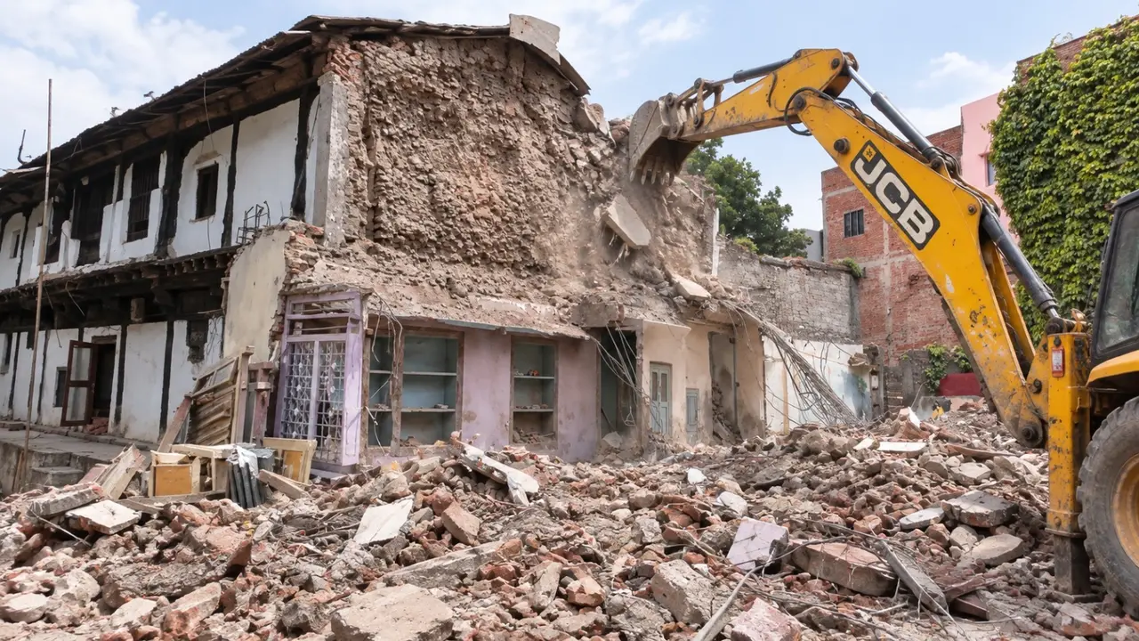 Four Women Killed, Five Injured as Wall Collapses During Demolition in MP's Sanwer Four Women Killed, Five Injured as Wall Collapses During Demolition in MP's Sanwer