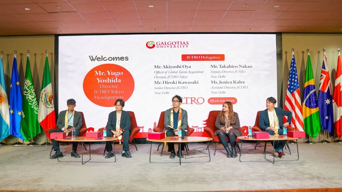 Galgotias University Deepens Japan Ties With JETRO Delegation Visit