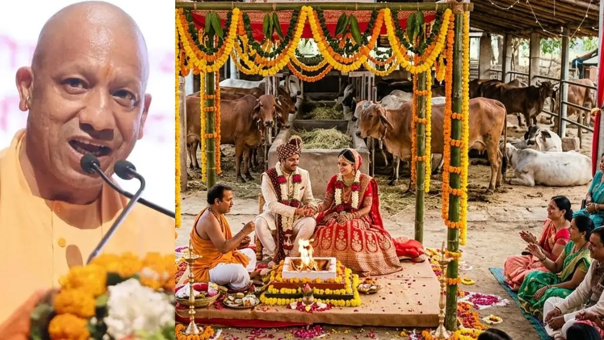 UP में गोशालाओं में होंगे मांगलिक कार्यक्रम, योगी सरकार परंपरा और स्थानीय संस्कृति को देगी मंच gaushala manglik karyakram cm yogi