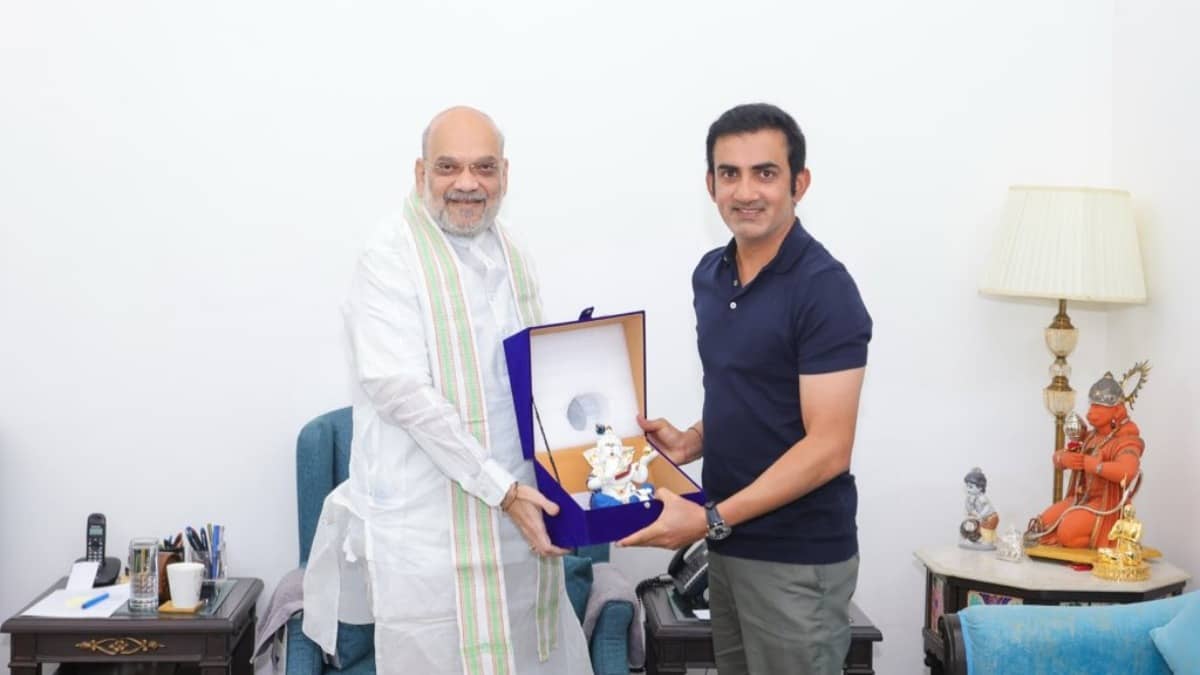 Gautam Gambhir meets Amit Shah