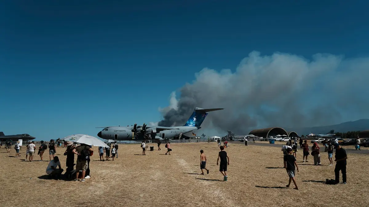 Greek F-4 Phantom Fighter Jet Crashes At Athens Air Show, Killing Two Pilots Greek F-4 Phantom Fighter Jet Crashes At Athens Air Show, Killing Two Pilots