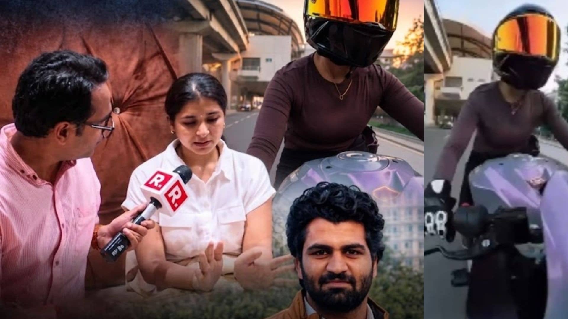 gurugram hit and run case Biker Siya Says Car with Four Occupants Rammed Her, Demands Arrests of All; Criticises Haryana Police Response