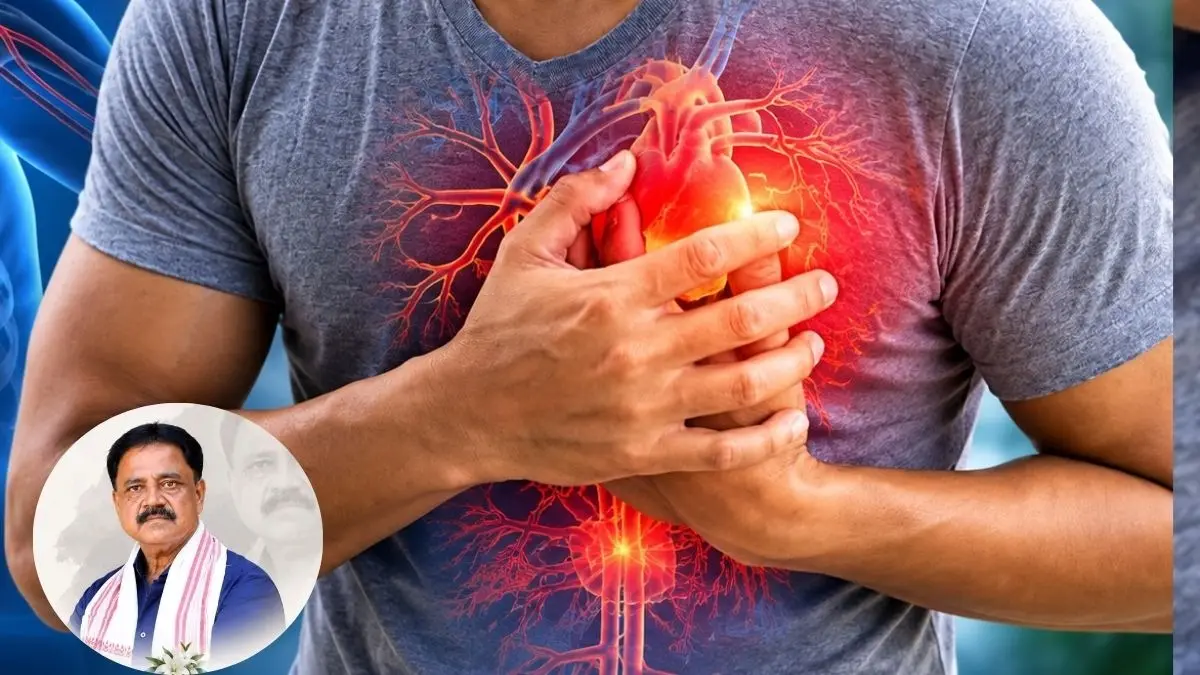 Heart Attack: झारखंड के मंत्री सुदिव्य कुमार की अचानक मौत... तो जानिए अगर किसी को हार्ट अटैक आए तो तुरंत क्या करना चाहिए, जिससे बच सके जान Heart Attack: झारखंड के मंत्री सुदिव्य कुमार की अचानक मौत... तो जानिए अगर किसी को हार्ट अटैक आए तो तुरंत क्या करना चाहिए, जिससे बच सके जान