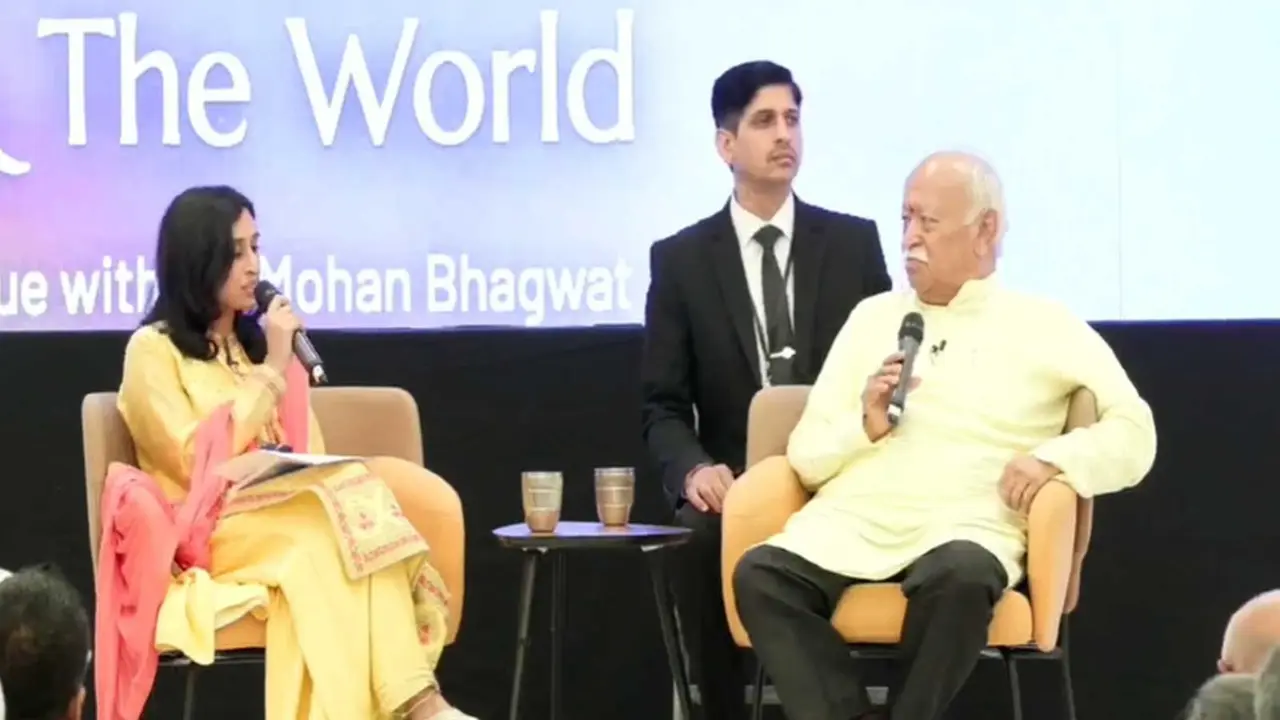 'Hindutva Never Asks You to Betray Your Karma Bhumi': RSS Chief Bhagwat in London 'Hindutva Never Asks You to Betray Your Karma Bhumi': RSS Chief Bhagwat in London