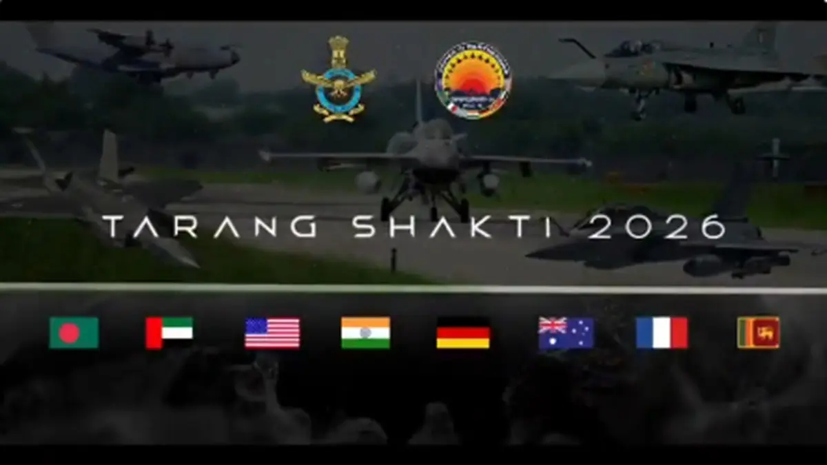 IAF Kicks Off Tarang Shakti 2026 At Jodhpur, 7 Nations Bring F-35, Rafale, F-16 Fleet With ‘Power In Partnership’ Theme IAF Kicks Off Tarang Shakti 2026 At Jodhpur With US, France, Australia, UAE Among Participants