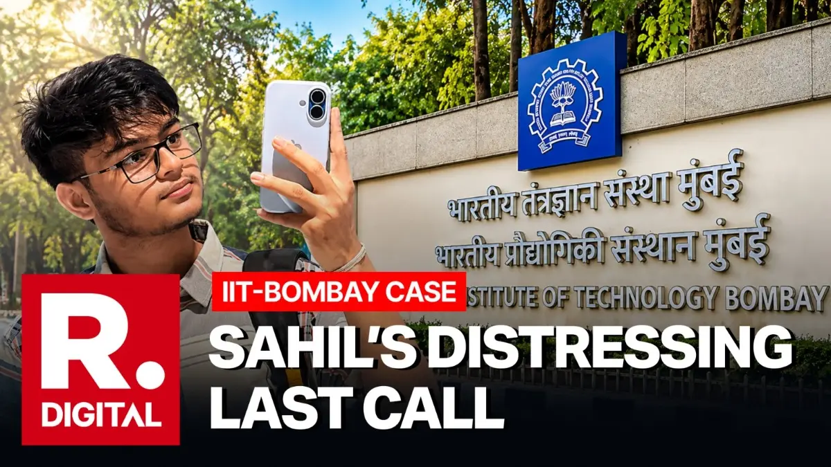 IIT-B Suicide Case: Sahil Confessed ‘a Mistake’, Cited Pressure & Stress in Last Call; No Mention of ‘Caste-Based Discrimination’: Sources IIT-B Suicide Case: Sahil Confessed ‘a Mistake’, Cited Pressure and Stress in Last Call; No Mention of ‘Caste-based Discrimination’: Sources