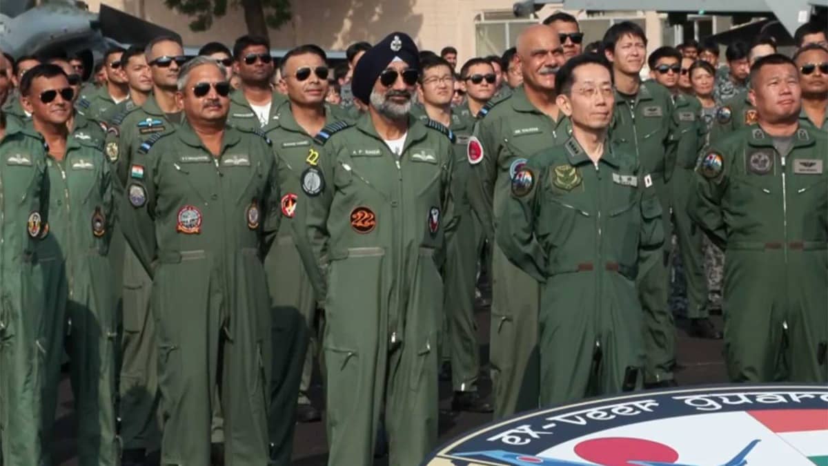 India, Japan Air Chiefs Attend 'Exercise Veer Guardian-2026' at Jodhpur Air Force Station