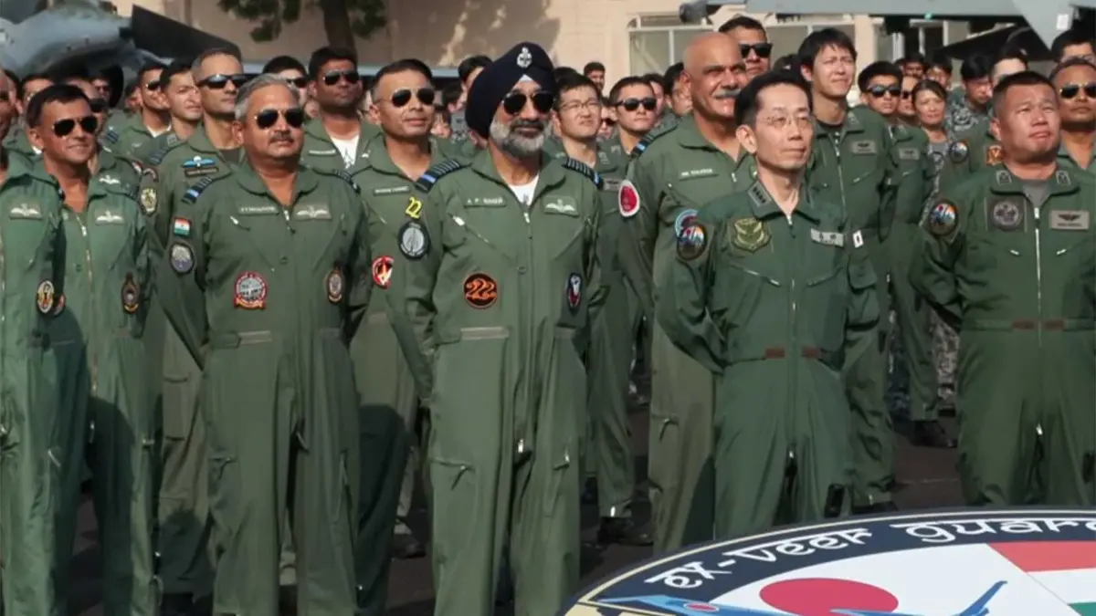 India, Japan Air Chiefs Attend 'Exercise Veer Guardian-2026' at Jodhpur Air Force Station India, Japan Air Chiefs Attend 'Exercise Veer Guardian-2026' at Jodhpur Air Force Station