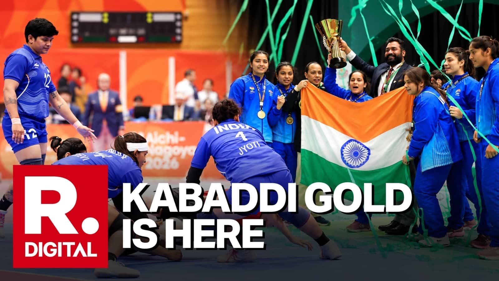 India Women Retain Asian Games Kabaddi Gold, Beat Iran 37-34 in Thriller