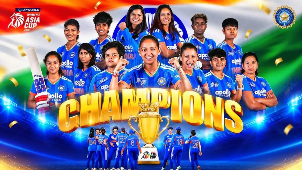 Women's Asia Cup 2026: 8वीं बार एशिया कप का खिताब टीम इंडिया के नाम, मंधाना-शेफाली की तूफानी पारी India Women vs Sri Lanka Women Final Women's Asia Cup 2026