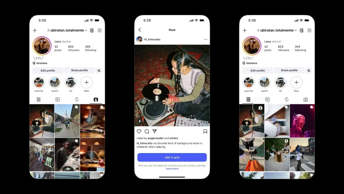 Instagram Lets You Add Tagged Posts to Your Main Profile Grid Without Reposting instagram