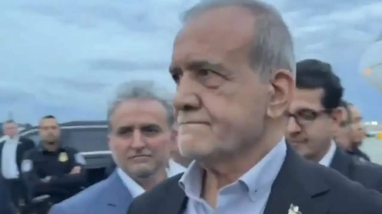 Iran's President Pezeshkian Arrives in New York for UNGA as Trump Threatens to ‘Annihilate’ Islamic Republic Iran's President Pezeshkian Arrives in New York for UNGA as Trump Threatens to ‘Annihilate’ Islamic Republic