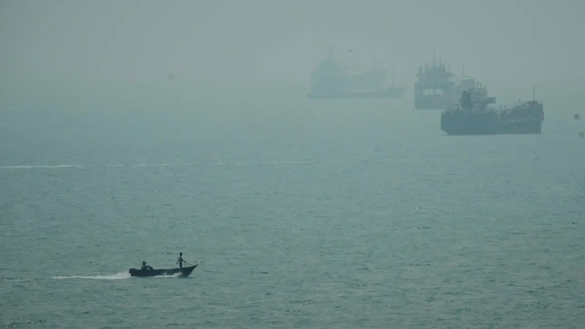 Iranian Cargo Vessel Hit Off Qeshm Island In Strait Of Hormuz, 1 Killed Iranian Cargo Vessel Hit Off Qeshm Island In Strait Of Hormuz, 1 Killed