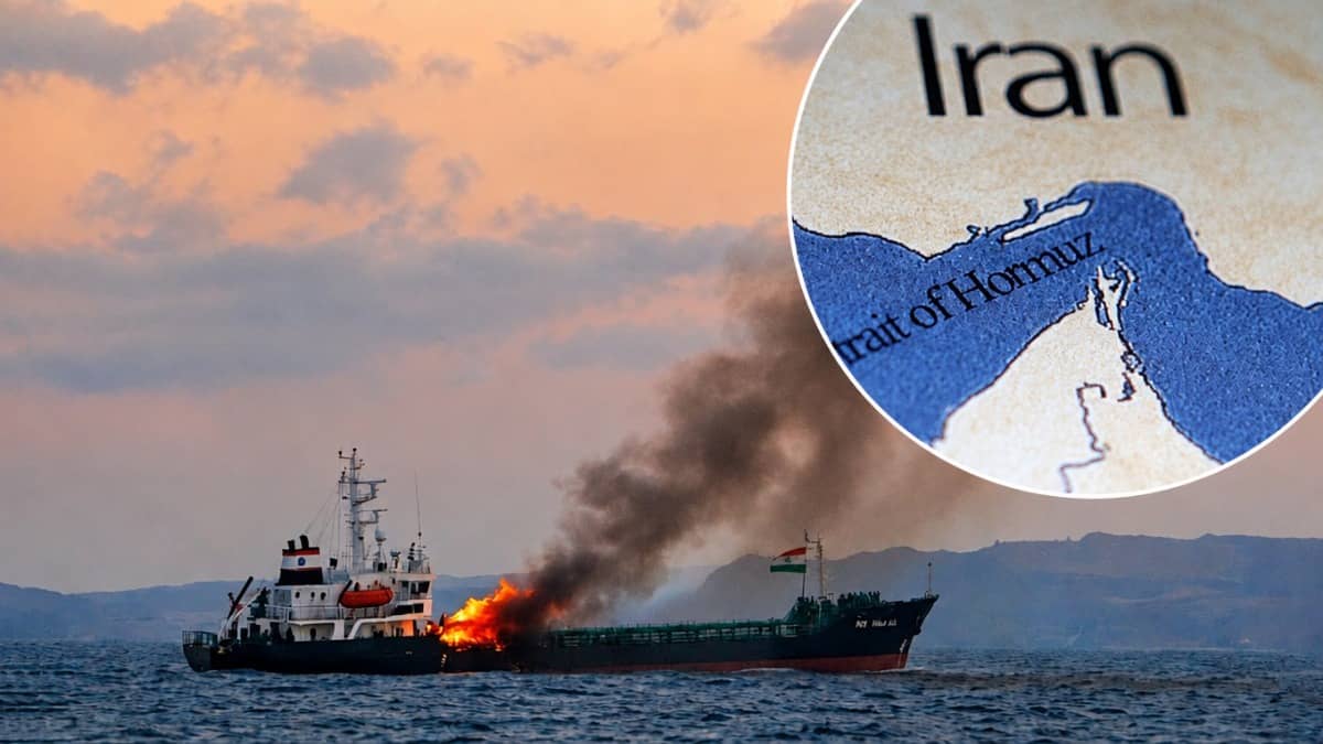 Iranian Missiles, Drones Strike US Vessel Near Strait of Hormuz: Report