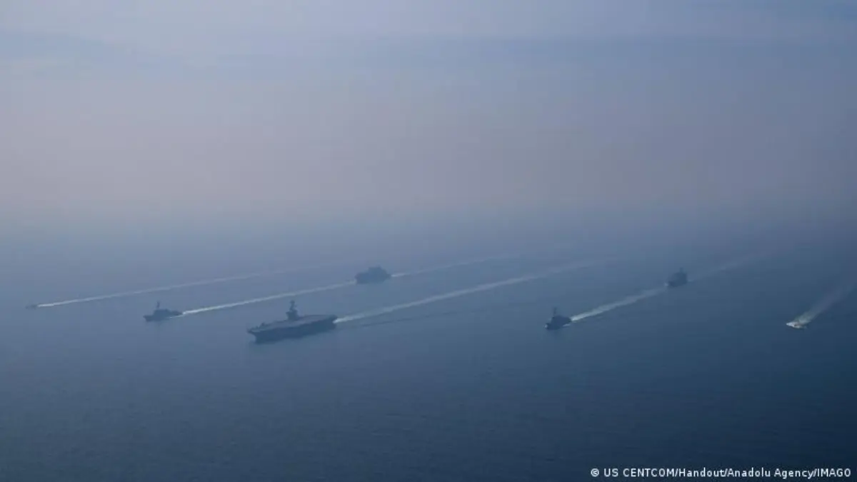 IRGC Says Several Ballistic Missiles Fired at US Aircraft Carrier, Destroyer Harassing Iranian Ships IRGC Says Several Ballistic Missiles Fired at US Aircraft Carrier, Destroyer Harassing Iranian Ships