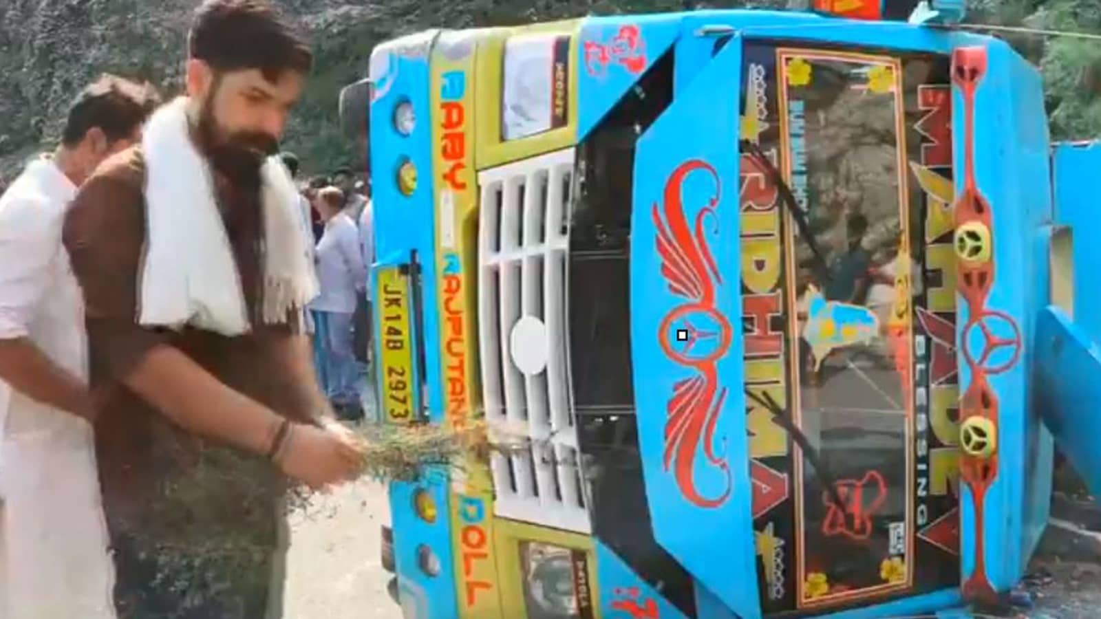 J-K: 2 Dead, 5 Injured After Minibus Meets with Accident on Reasi-Bakal Road