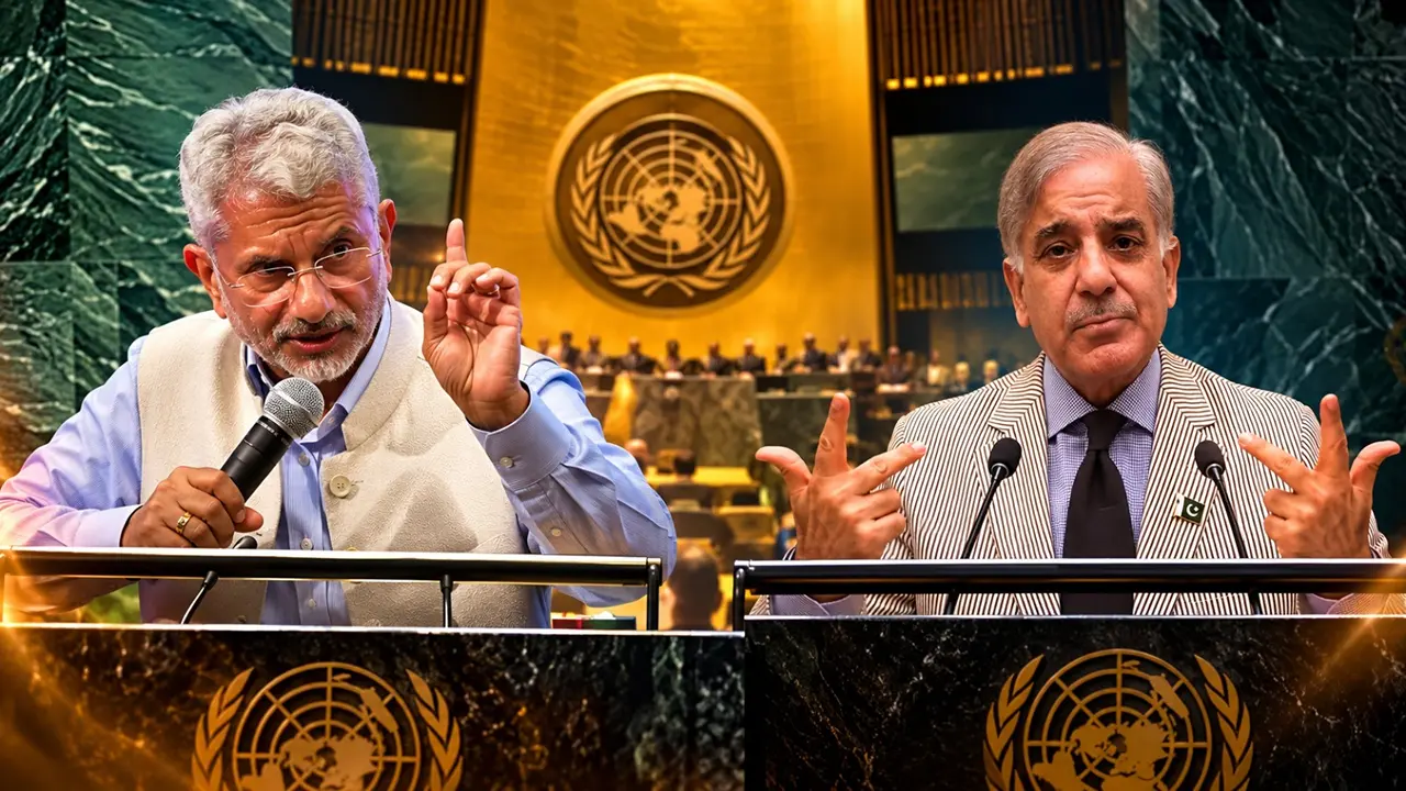 Jaishankar Condemns Cross-Border State-Sponsored Terrorism at UNGA, Blasts Shehbaz Sharif for Misrepresenting Facts Jaishankar Condemns Cross-Border State-Sponsored Terrorism at UNGA, Blasts Shehbaz Sharif for Misrepresenting Facts