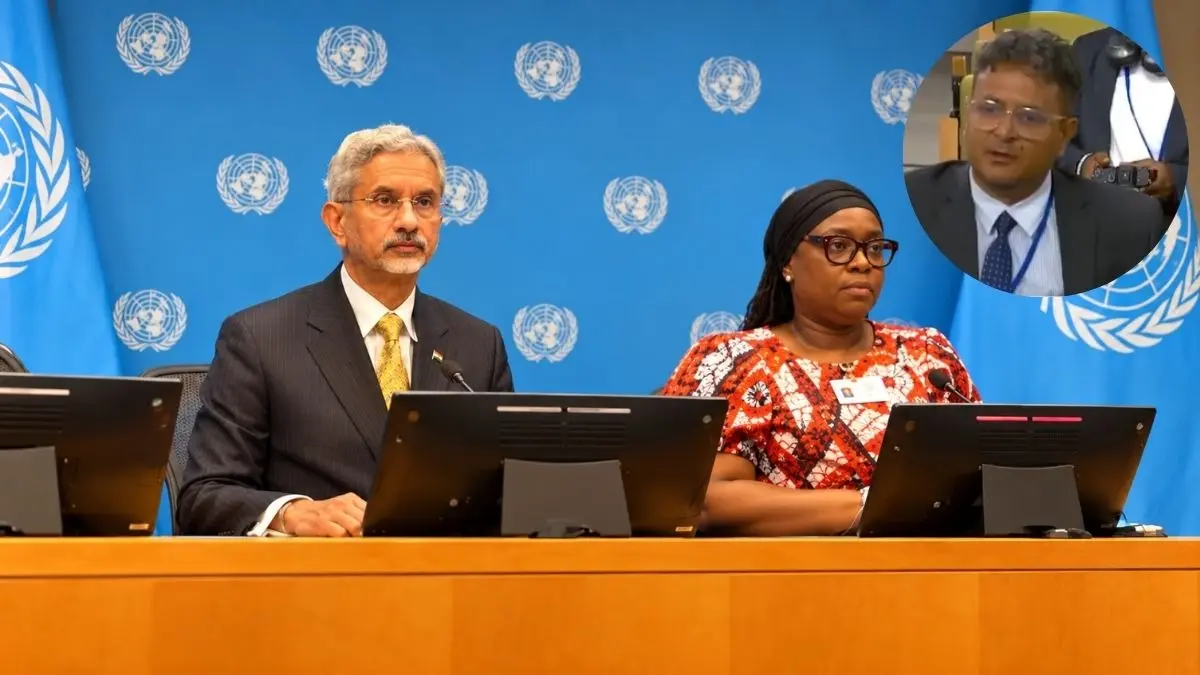 'एक आतंकवादी देश मुझसे सवाल पूछ रहा...', UNGA में विदेश मंत्री जयशंकर ने पाकिस्तानी पत्रकार को दिखाया आईना तो बंध गई घिग्घी Jaishankar fires back at Pakistani reporter